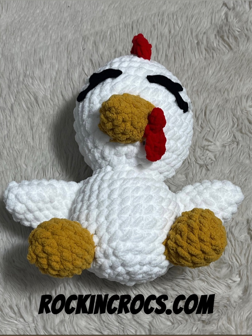 Chicken Crochet Plushie